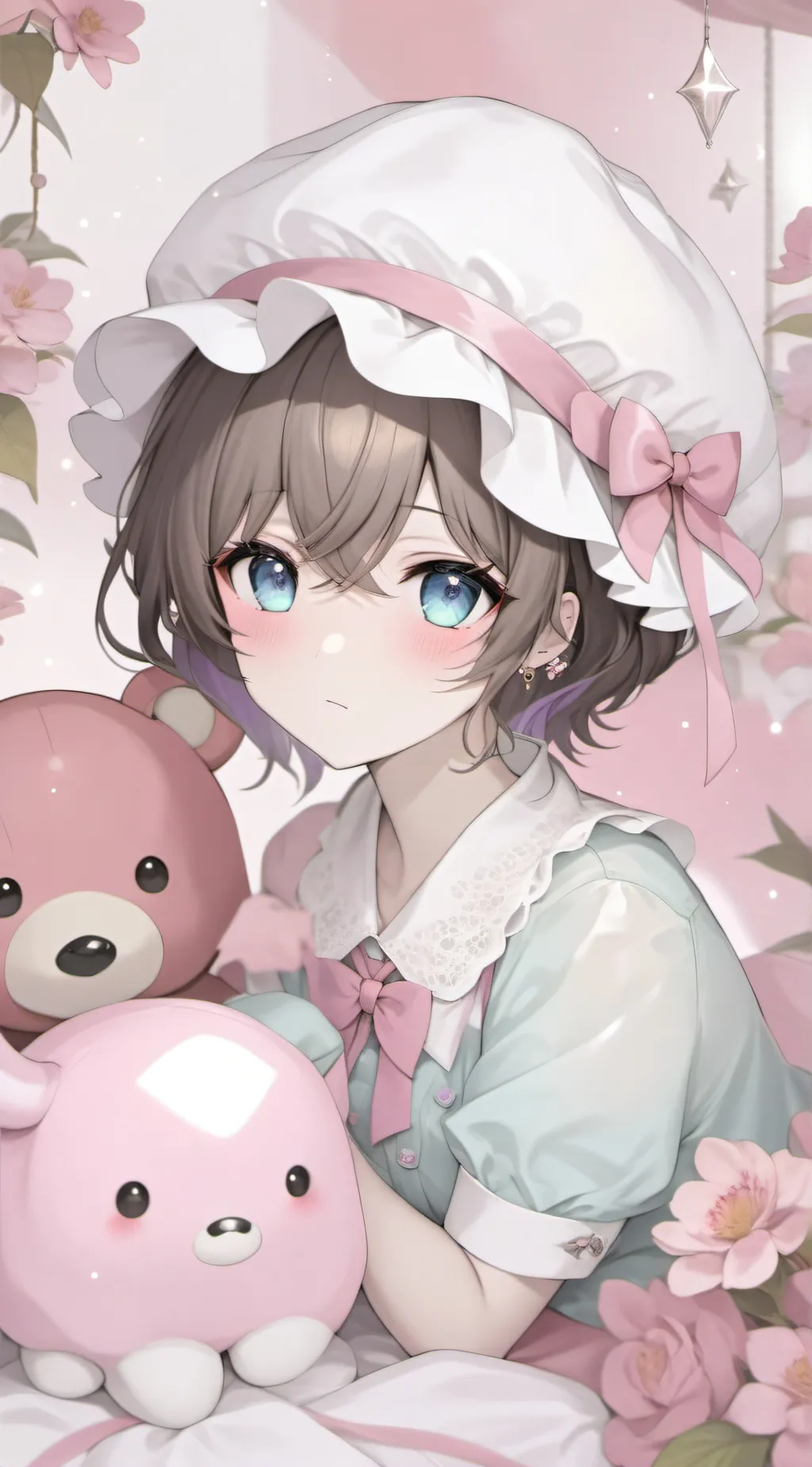 ai character: Isaac Femboy background