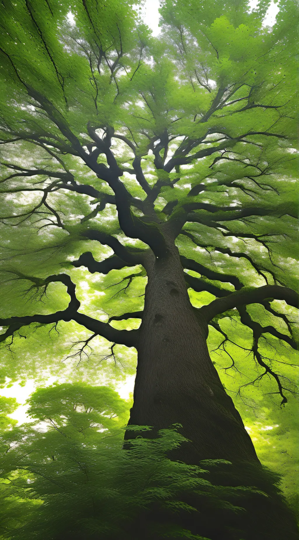 ai character: tree (17 sub) background