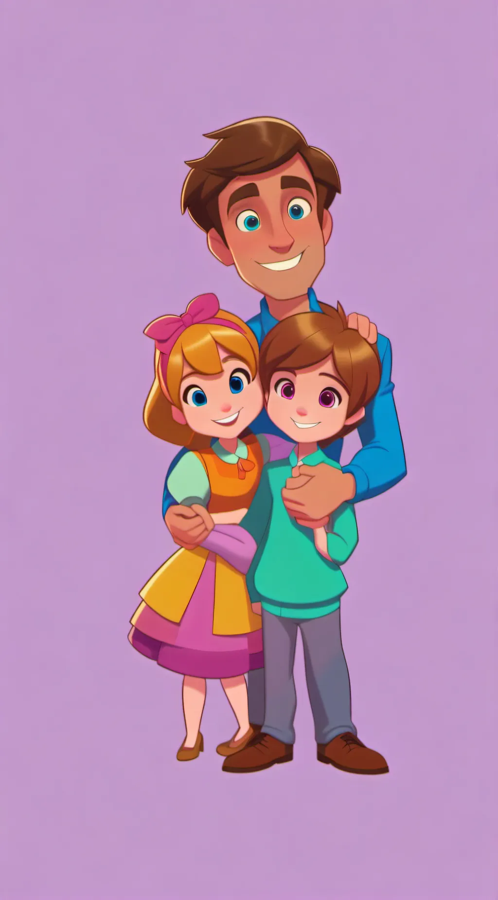 ai character: Afton Family  background