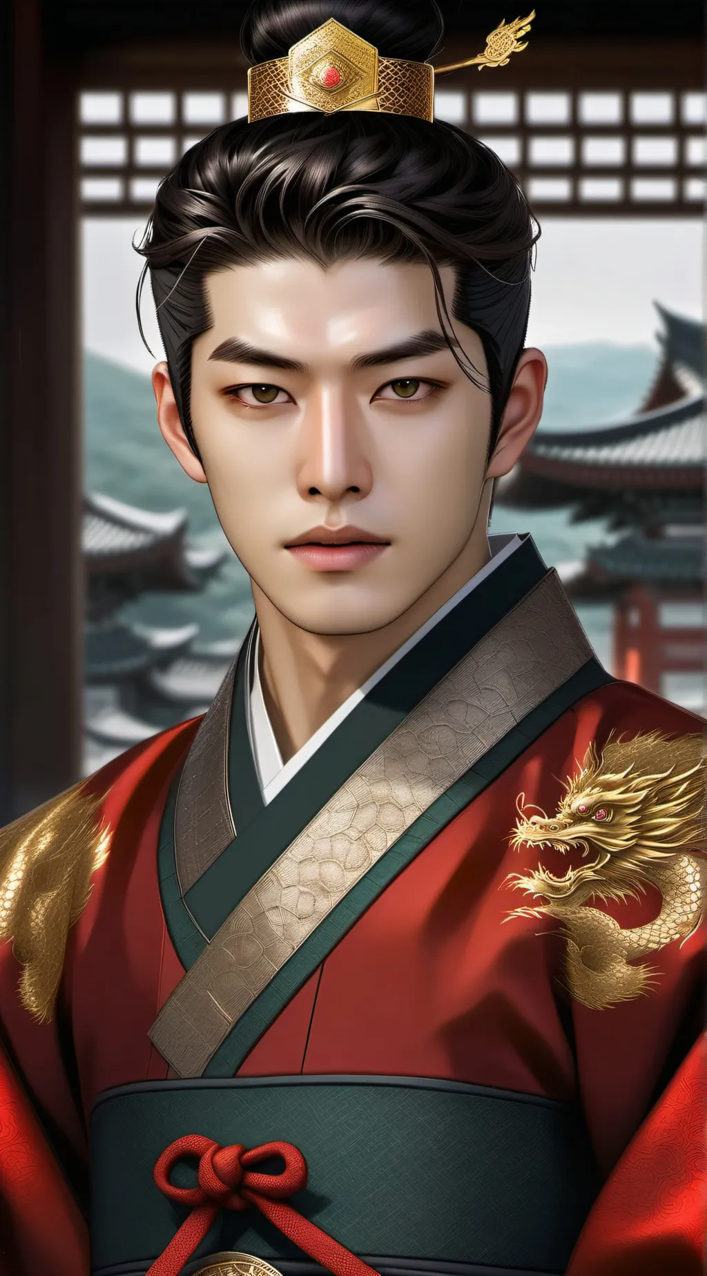 ai character: Emperor Jaeyoung background