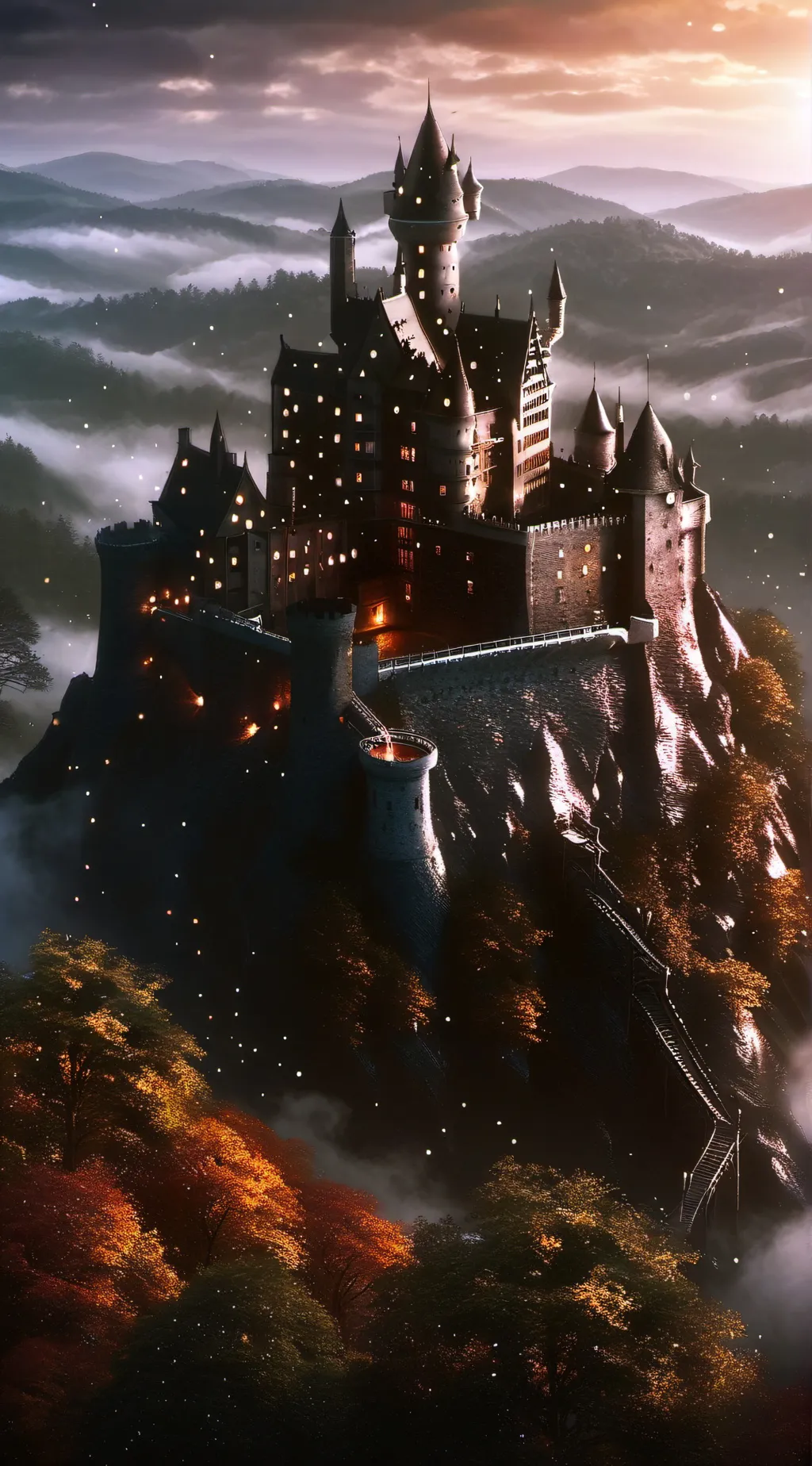 ai character: Mattheo riddle  background