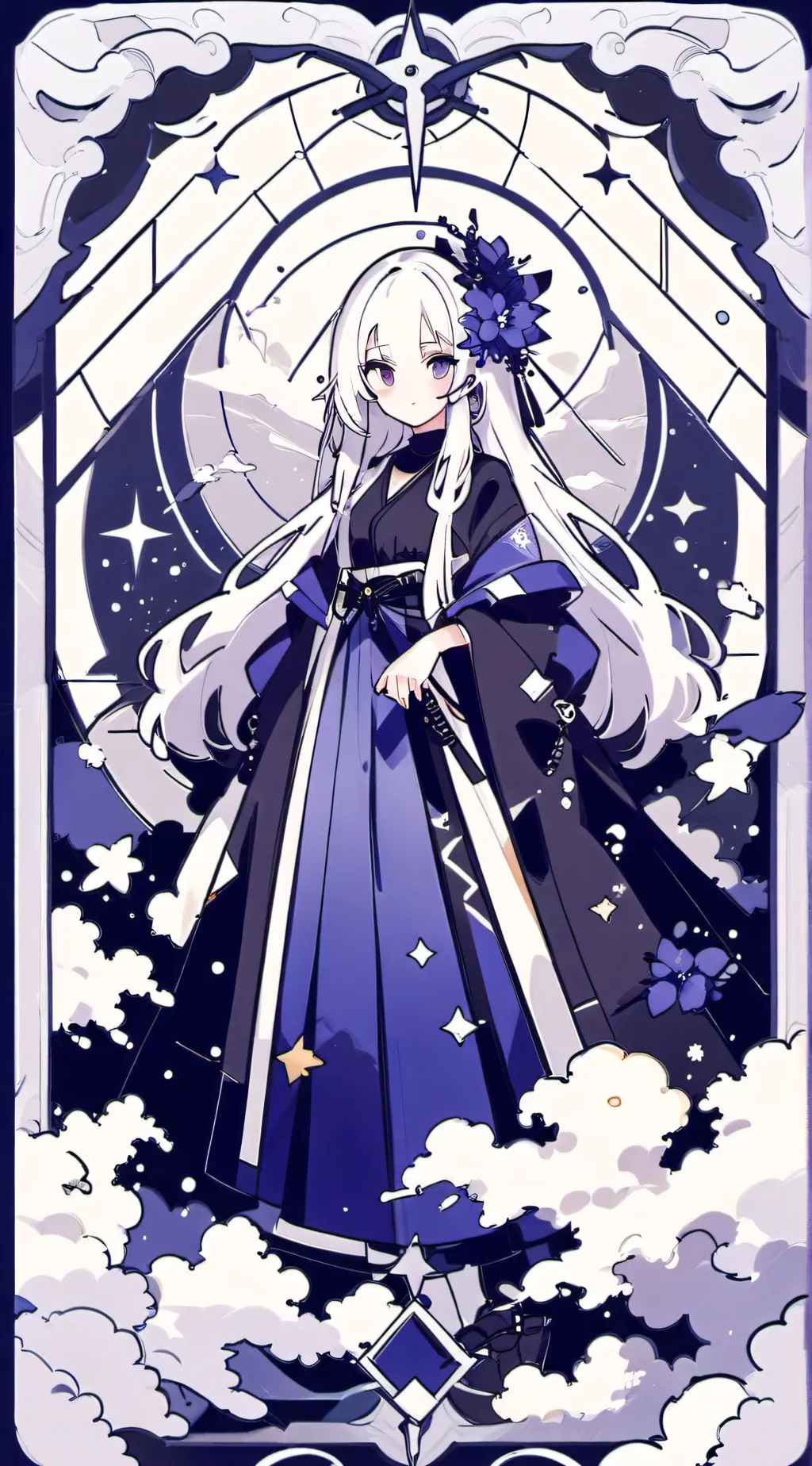 ai character: Mean girl background