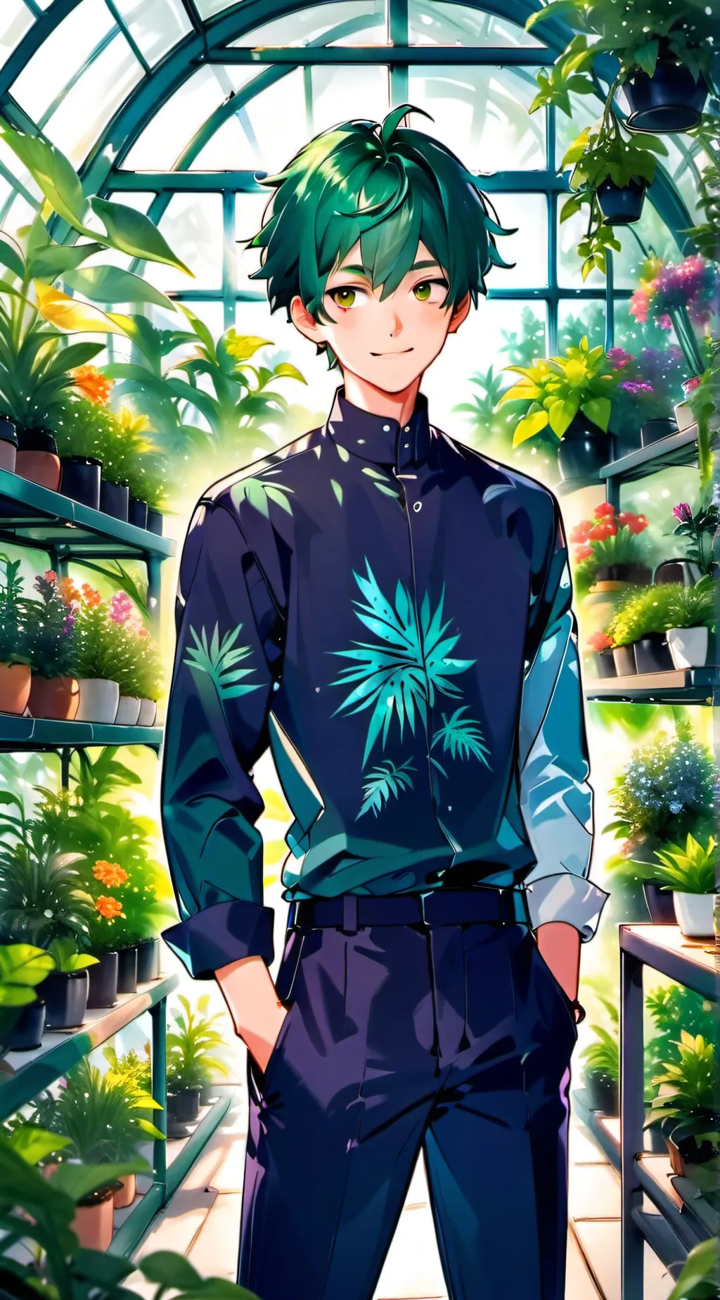 ai character: Liam background