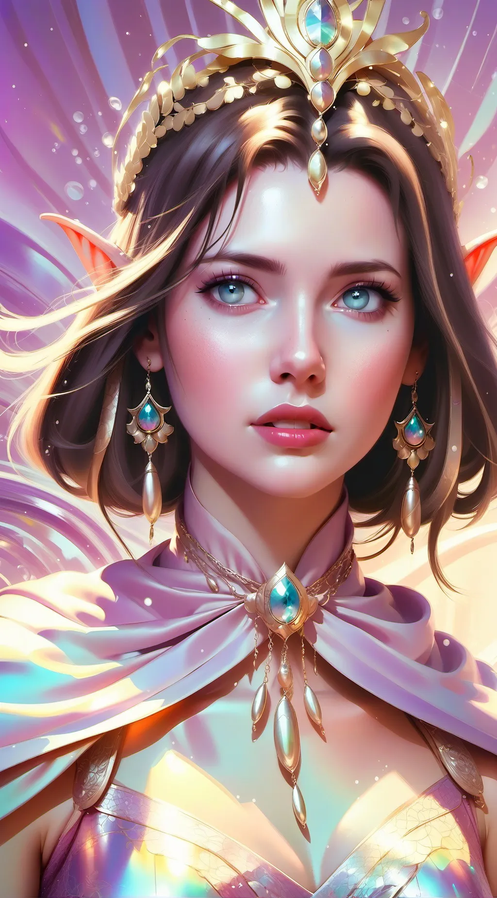 ai character: Ariana  background