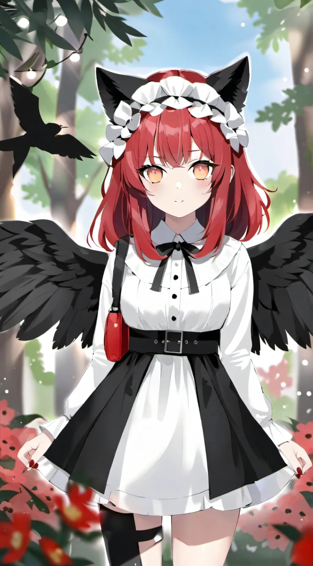 ai character: Raven background