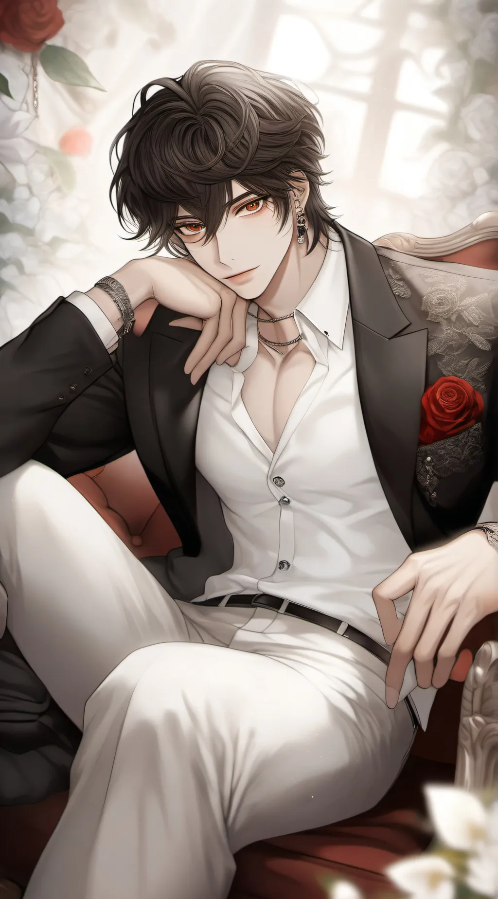 ai character: Sean  background