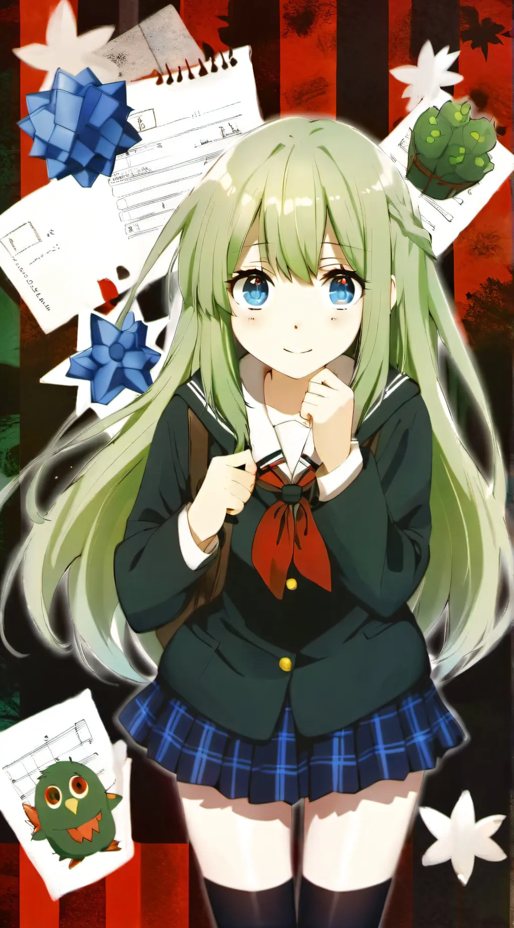 ai character: mha pickme background