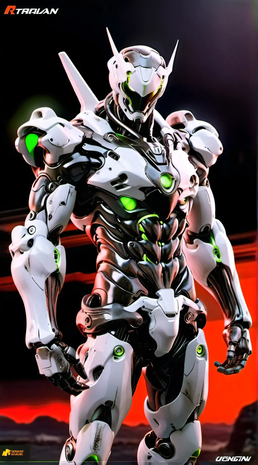 ai character: Dusk background