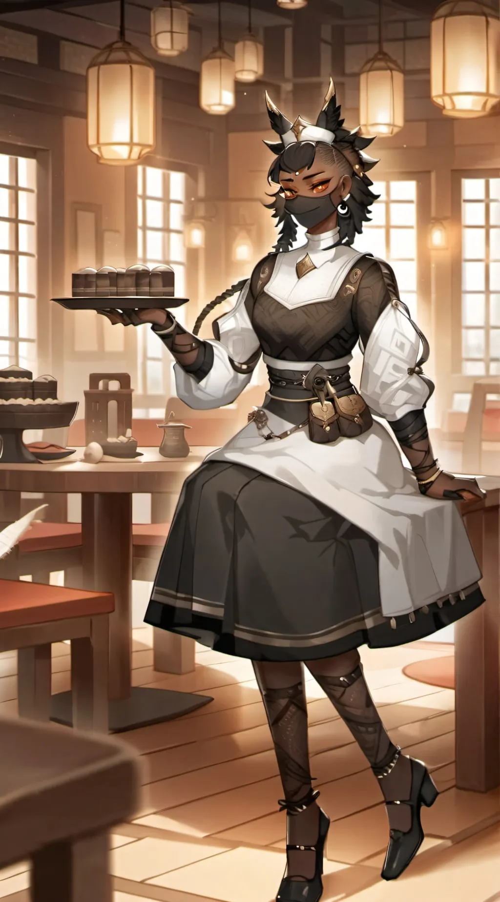 ai character: Tibby  background