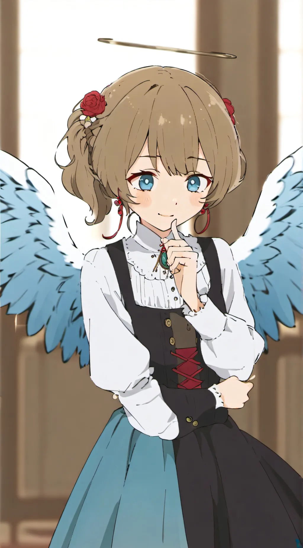 ai character: emma background