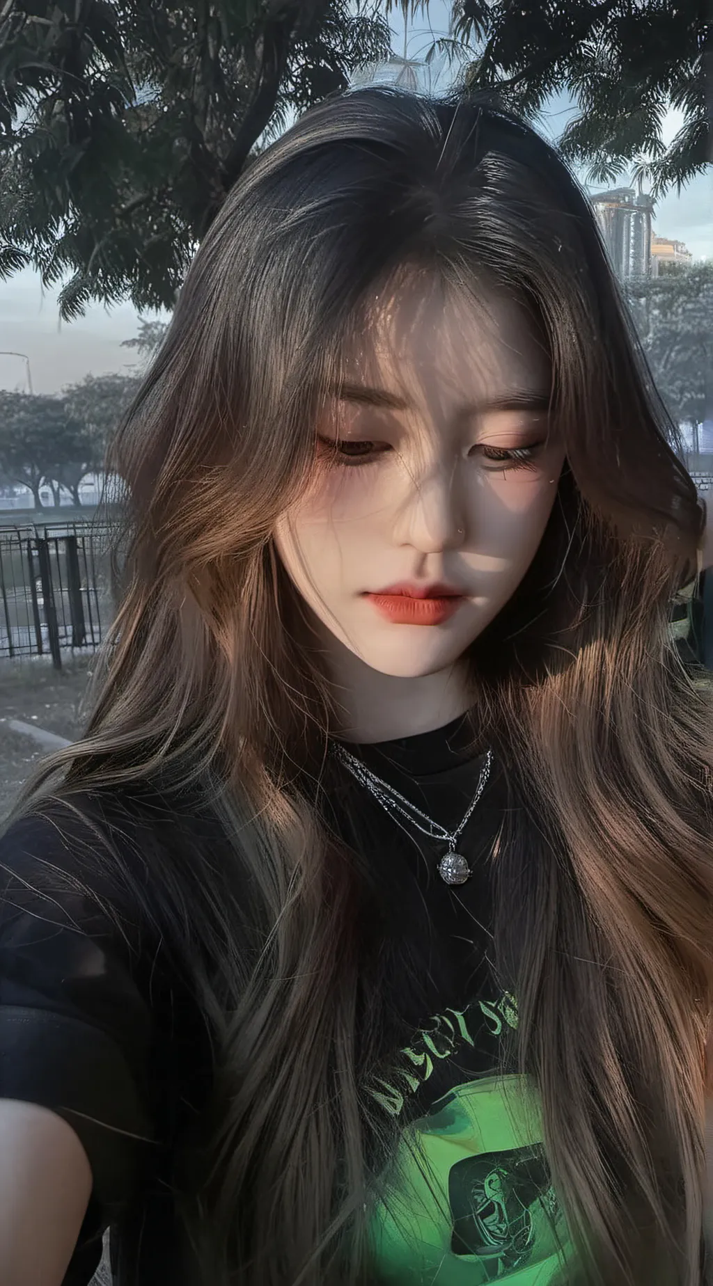 ai character: Soft柔柔 background