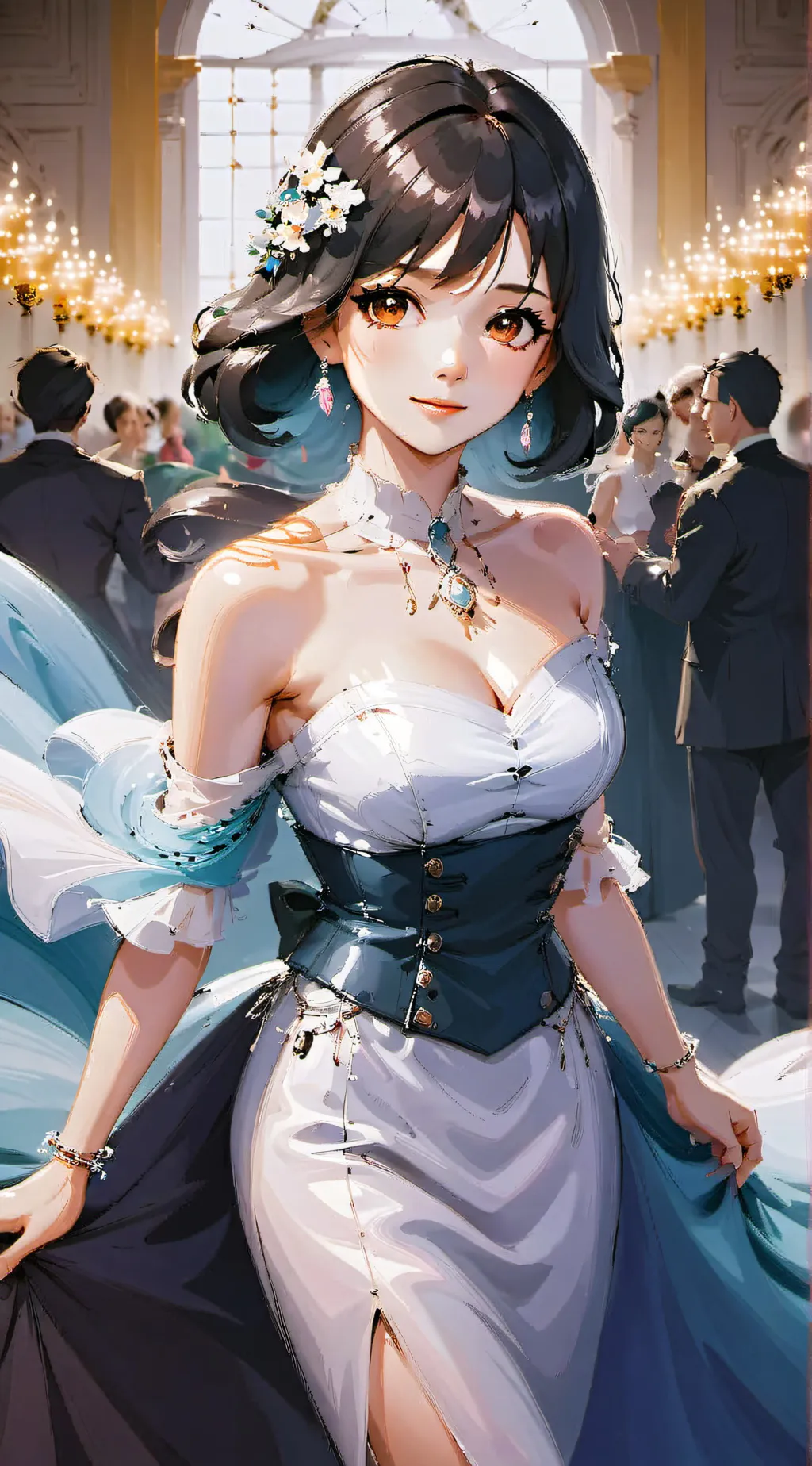 ai character: Evelyn background