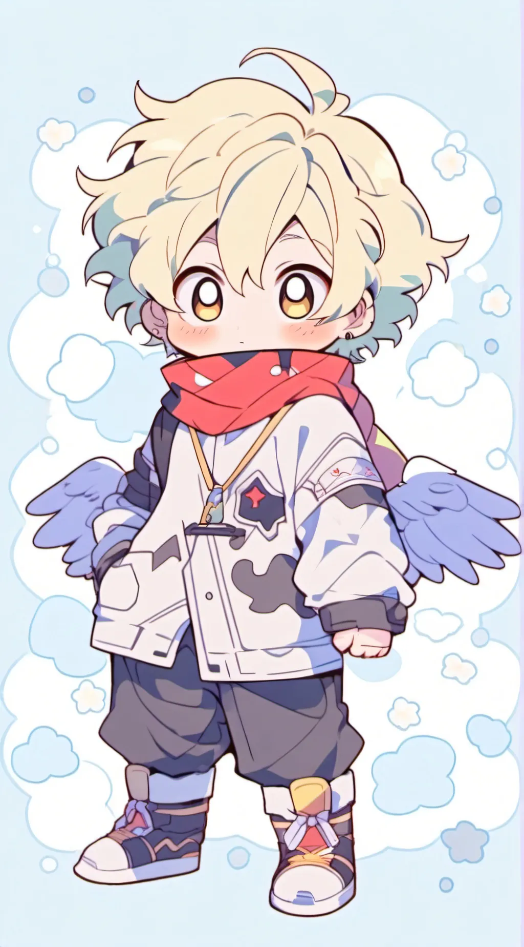 ai character: Baby Hawks background