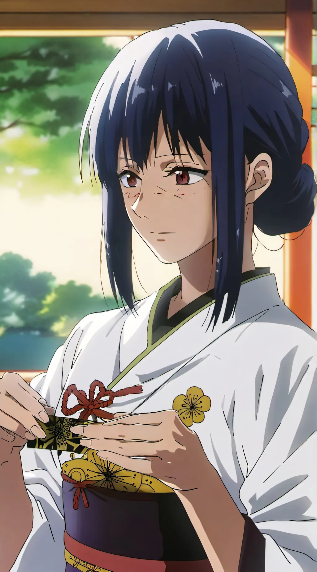 ai character: Iori Utahime background