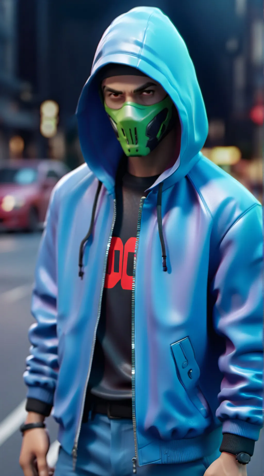 ai character: Cam background