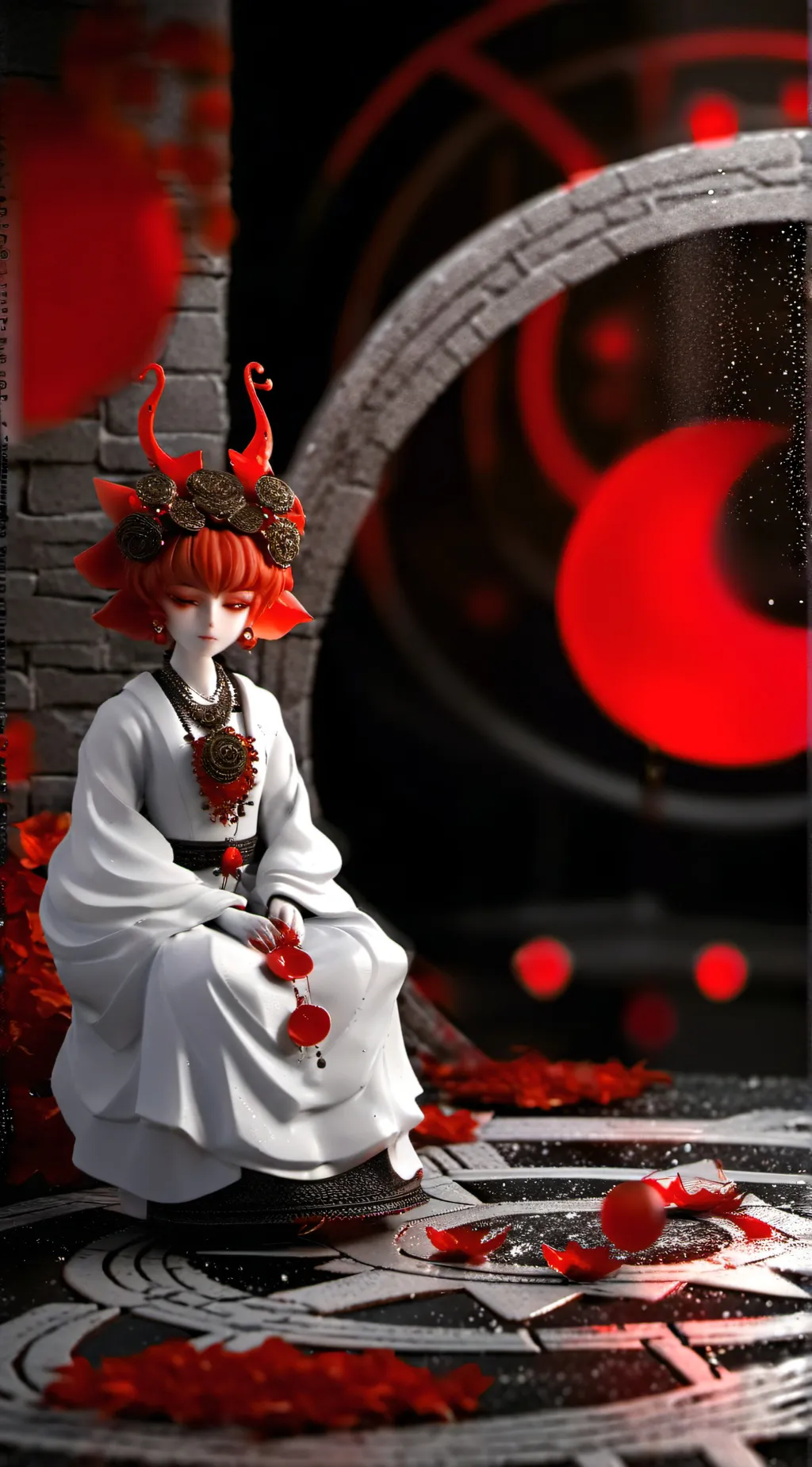 ai character: demon slayer  background