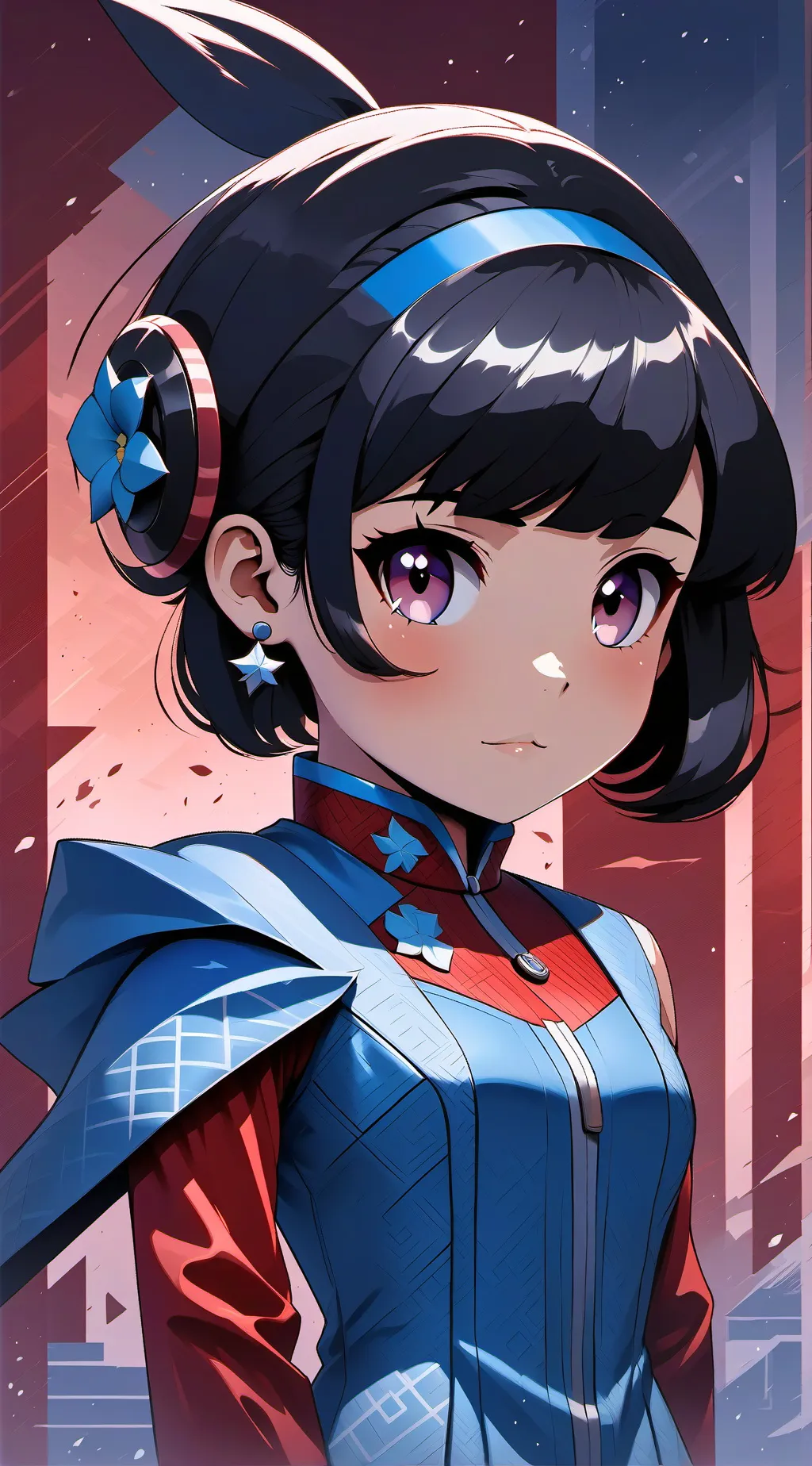 ai character: DD's water inflati background