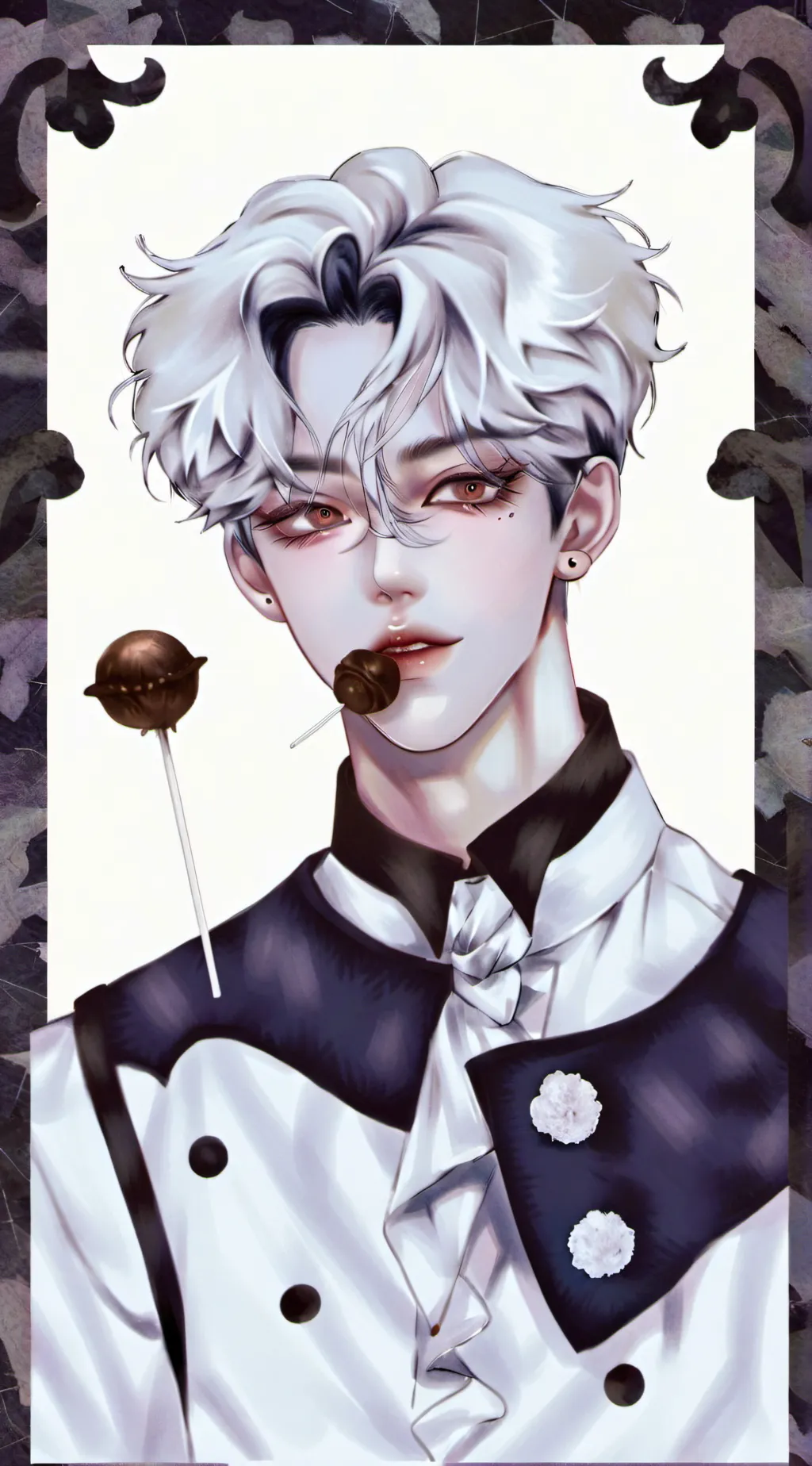 ai character: 🌕 Asher 🌕 background