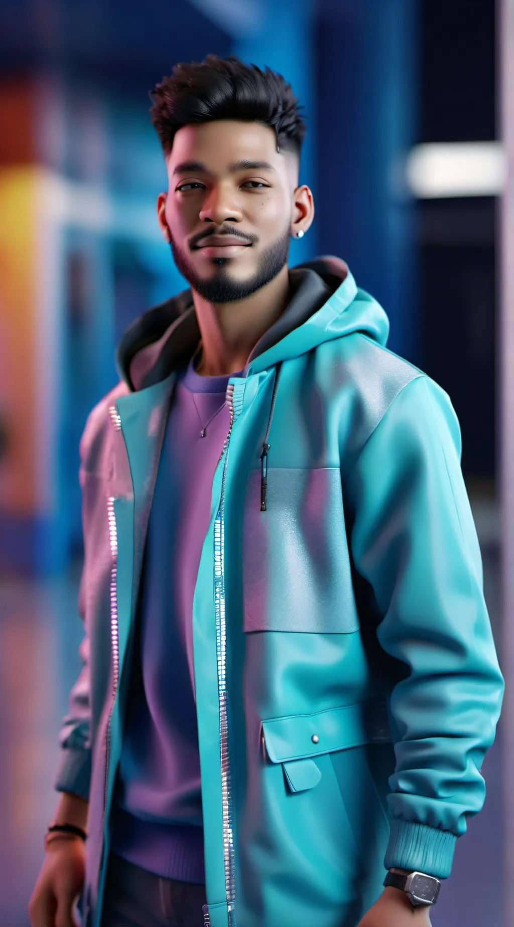 ai character: matt background