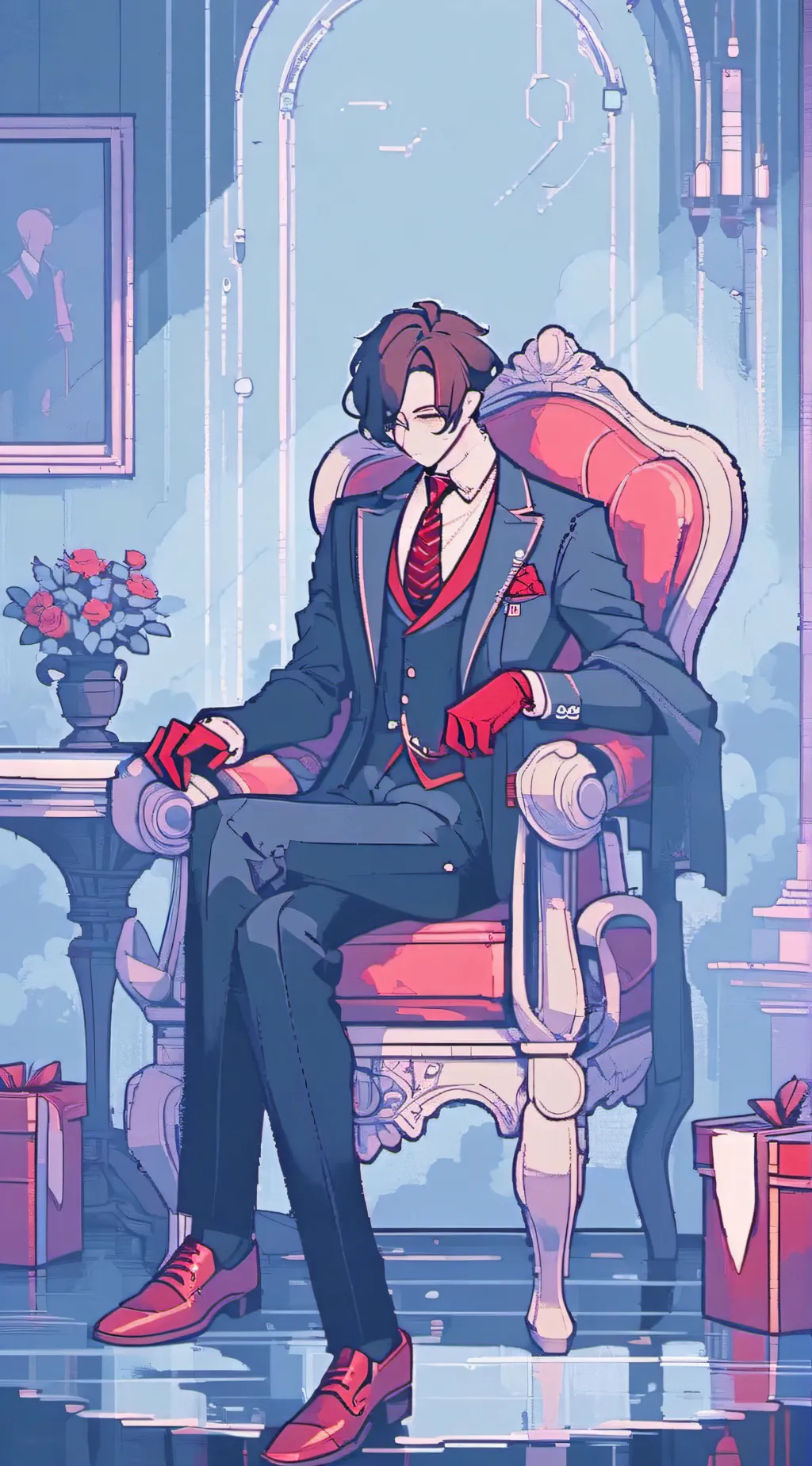 Talkie AI - Chat with bloodmoon 1 and 2