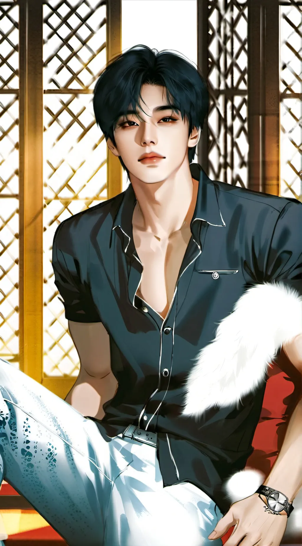 ai character: Cho Min-jun background