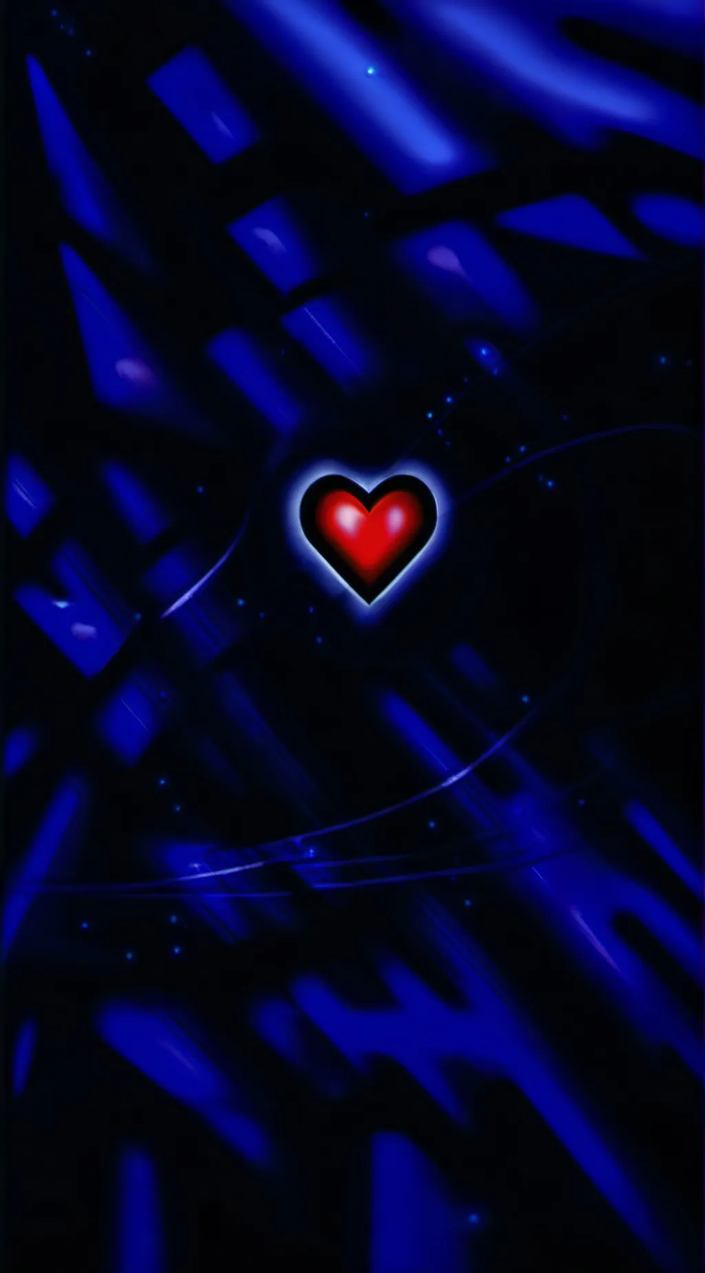 ai character: your heart background