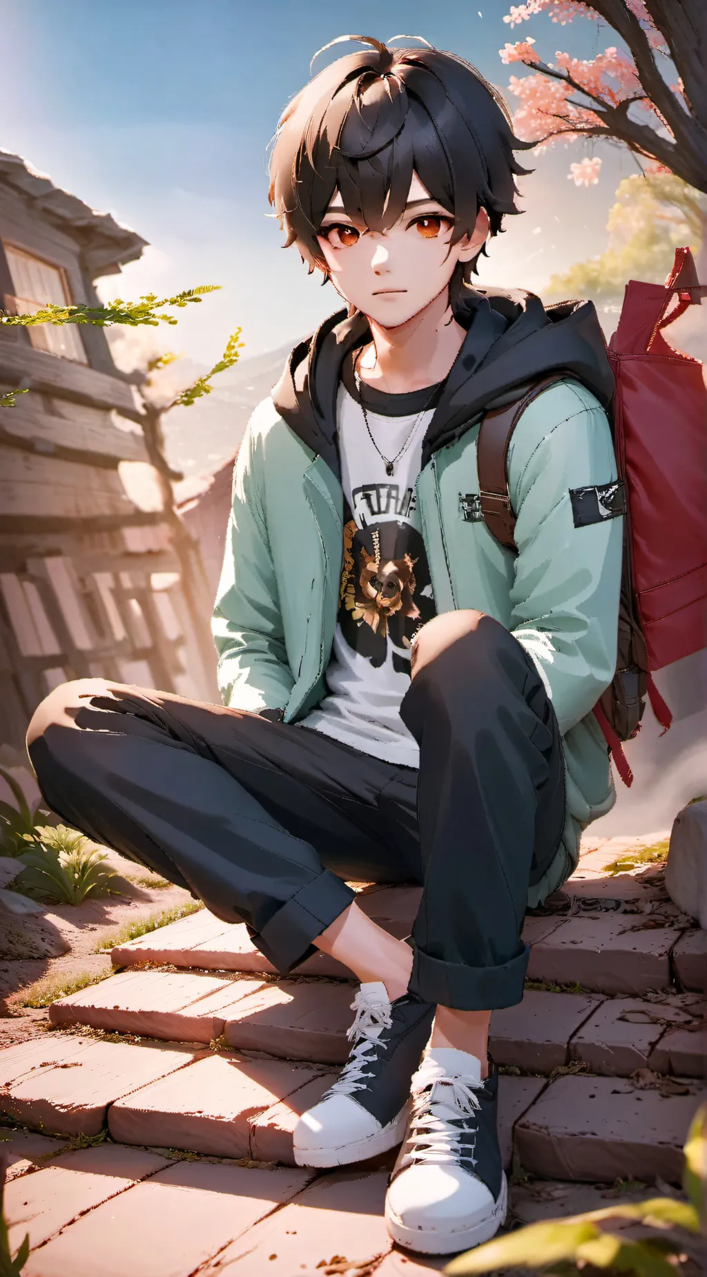 ai character: ★Josh★ background