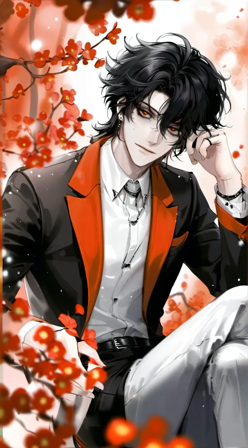 ai character: 🌊..Adam..🌊 background