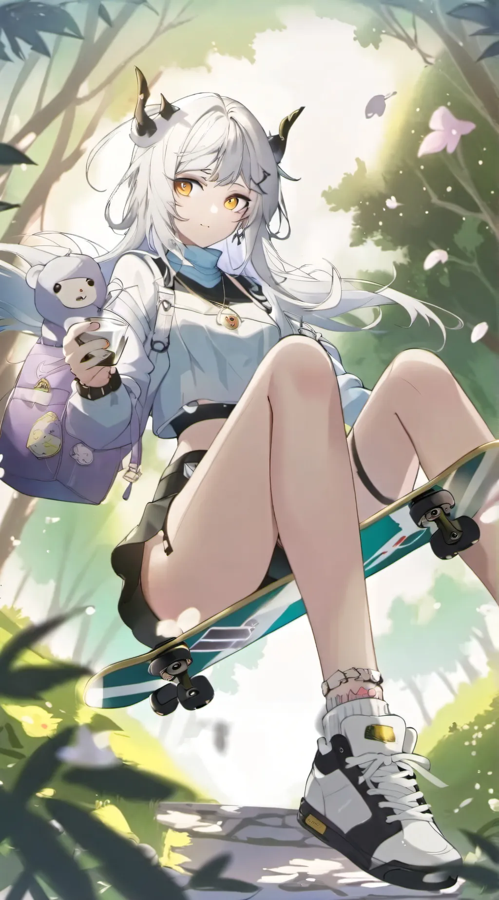 ai character: Focus background