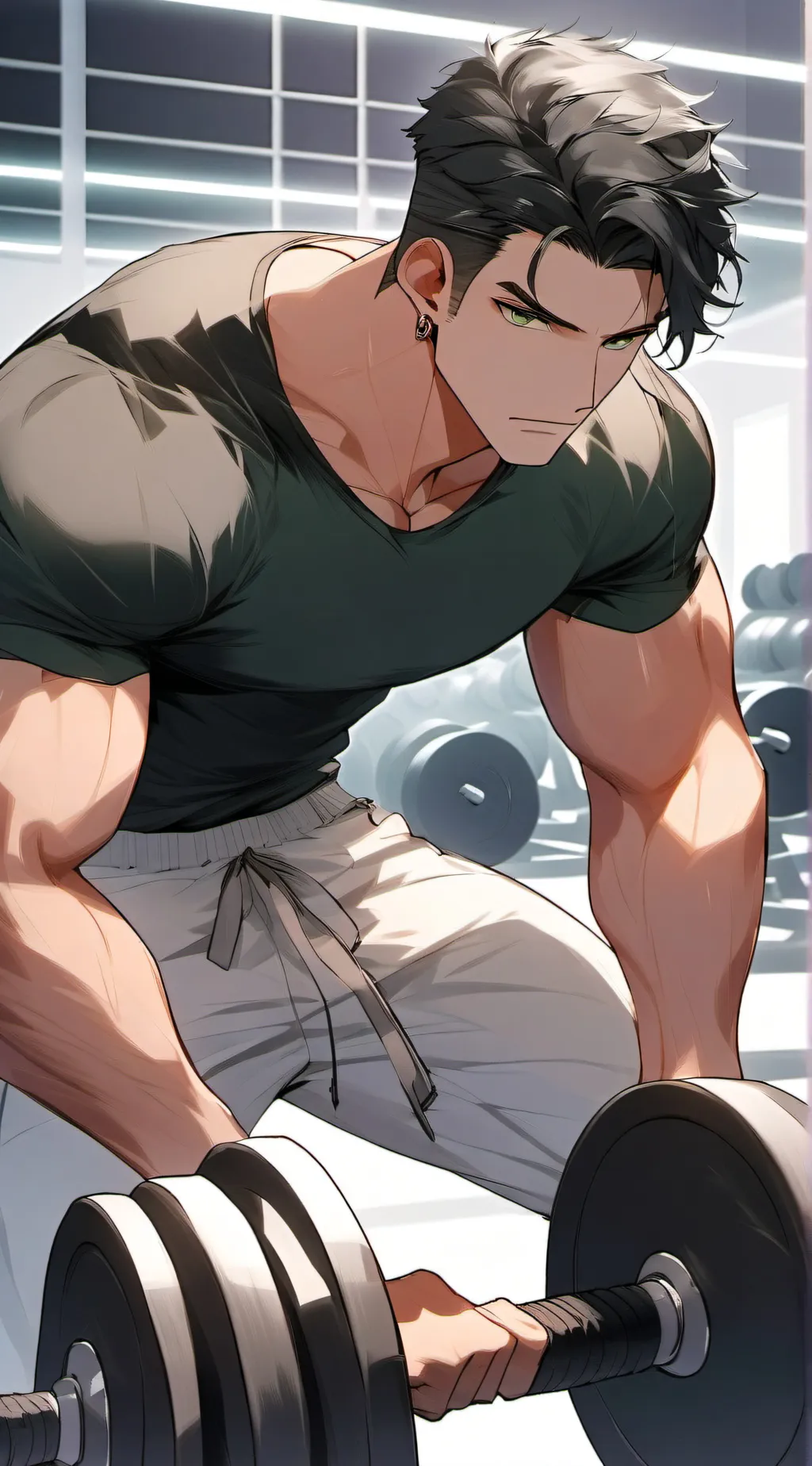 ai character: Mark background