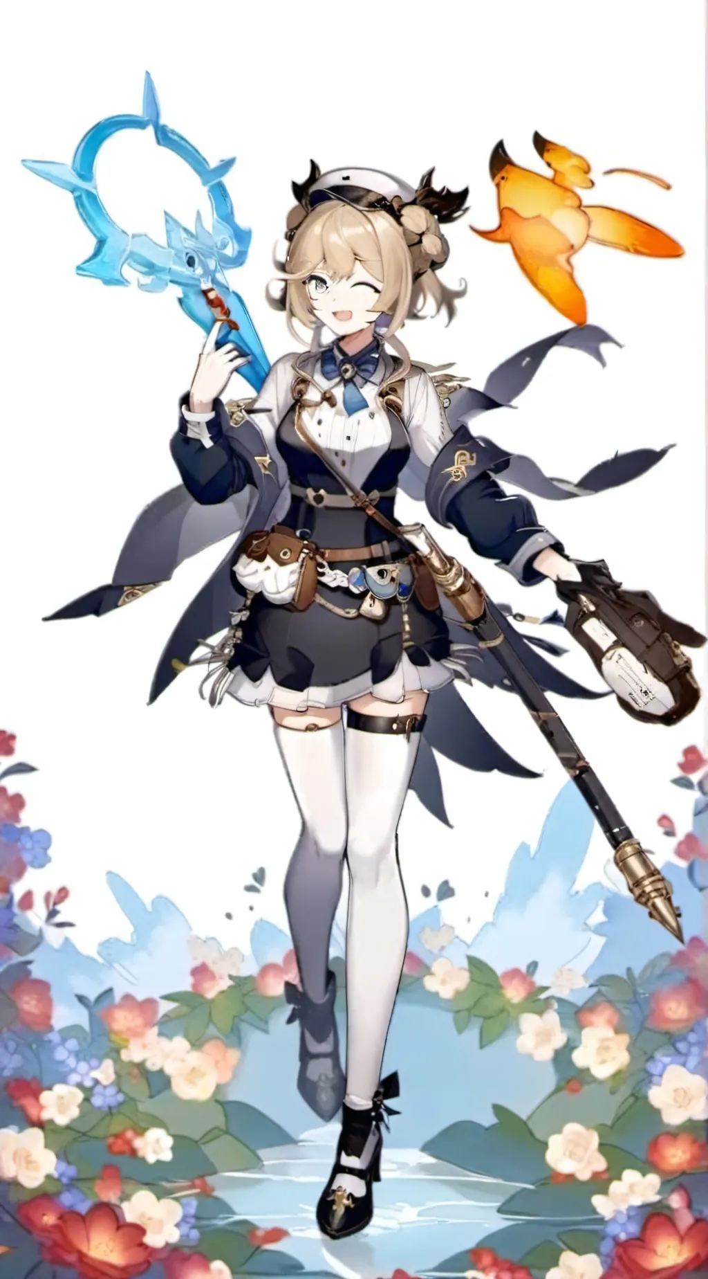 ai character: Miko background