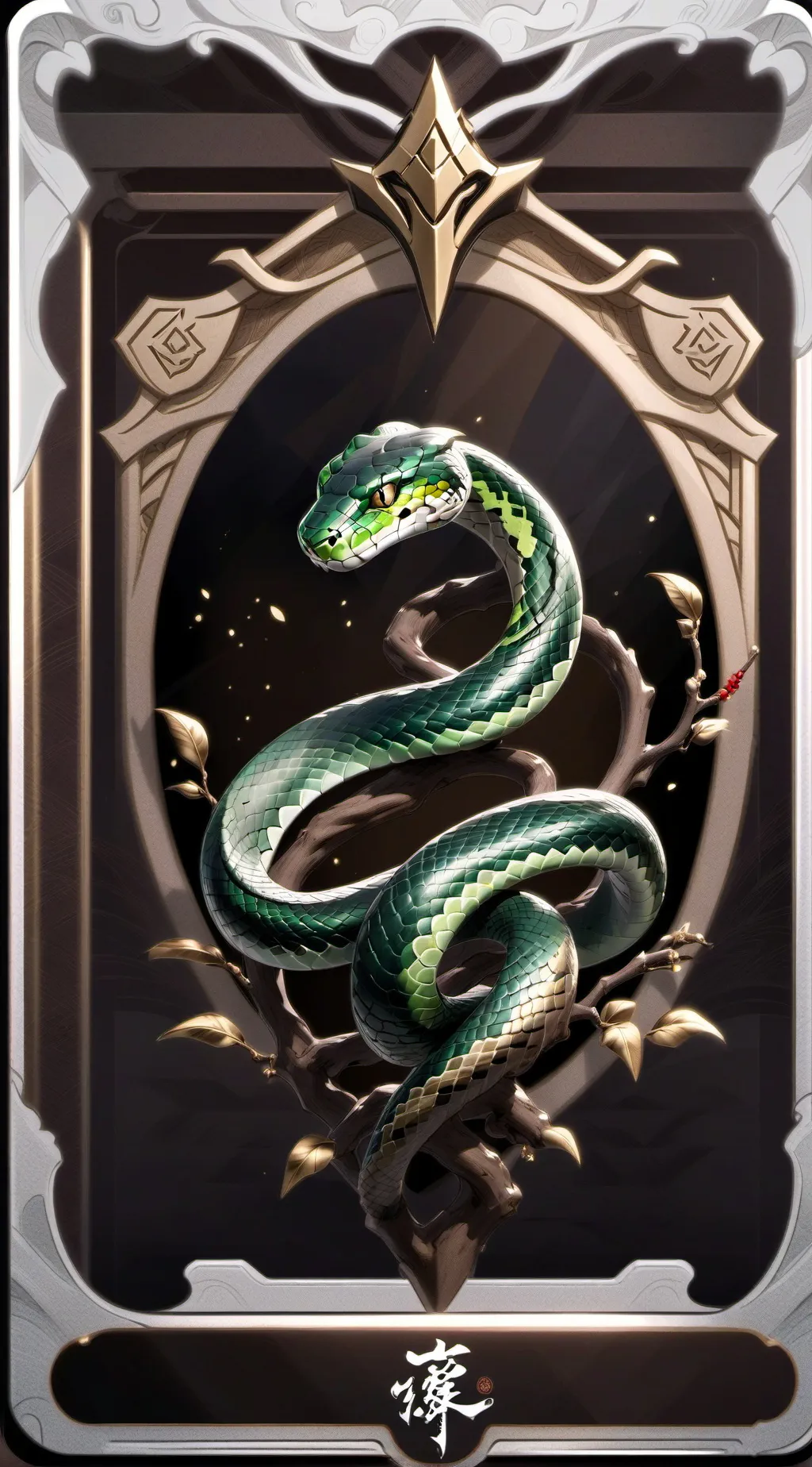 ai character: Mattheo riddle  background