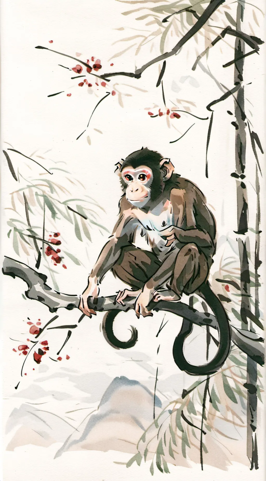 ai character: æ monkey💀💀💀💀 background