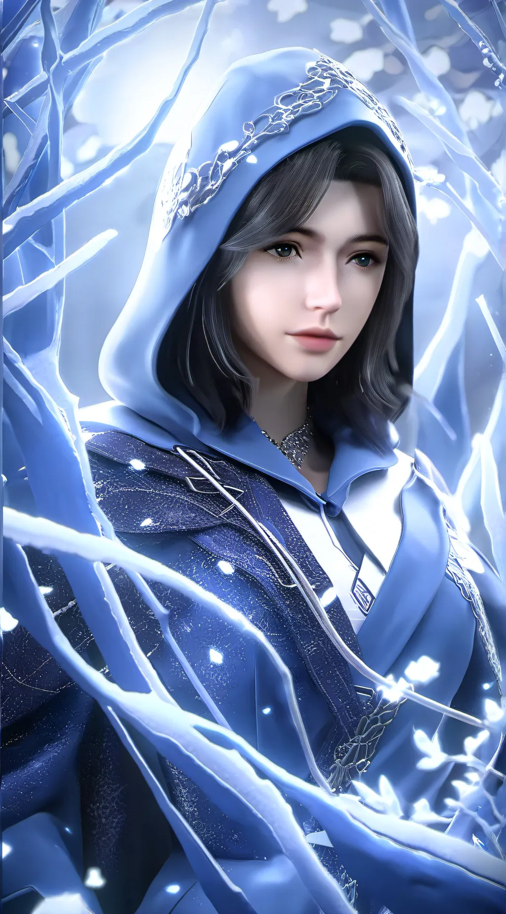 ai character: Ashley background