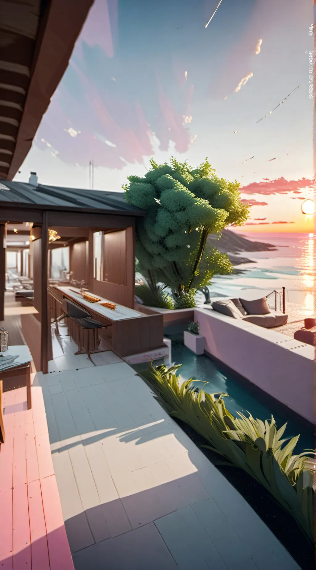 ai character: THE☆TRAP☆HOUSE background