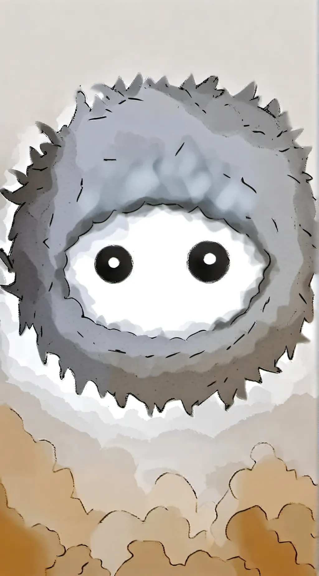 ai character: GREYDOS  background