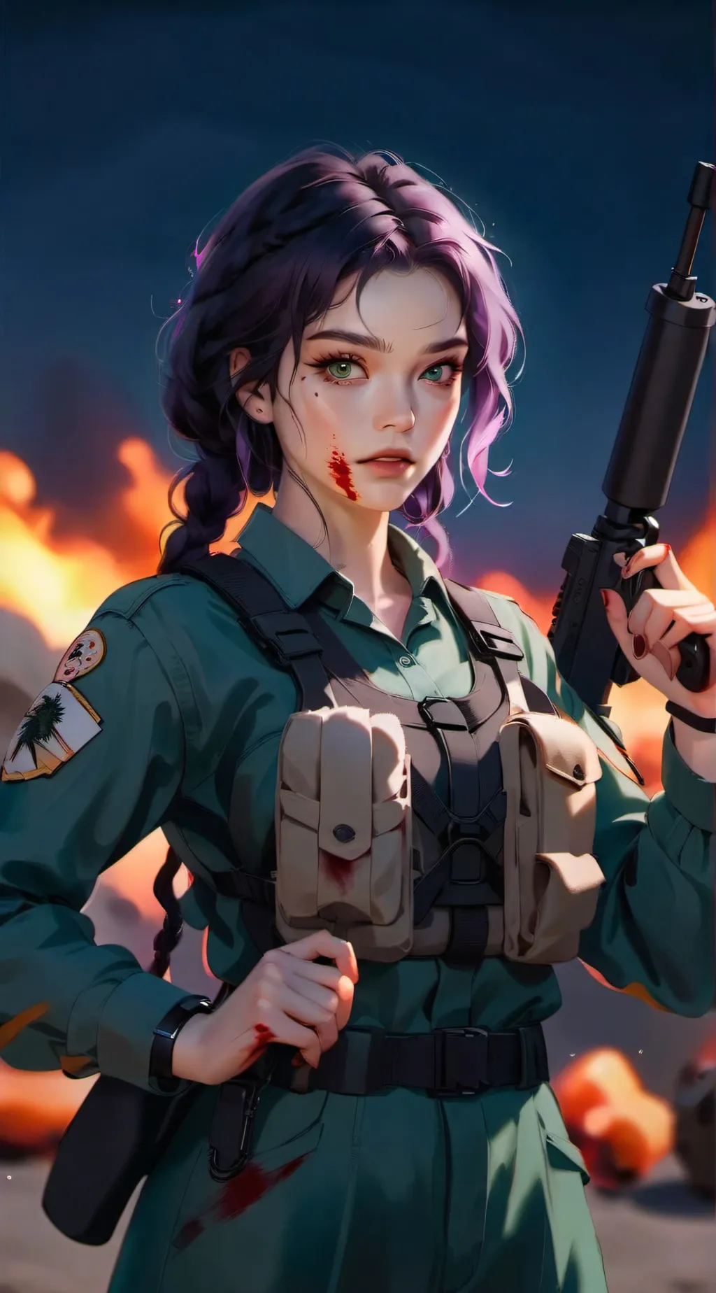 ai character: Tara (Army) background