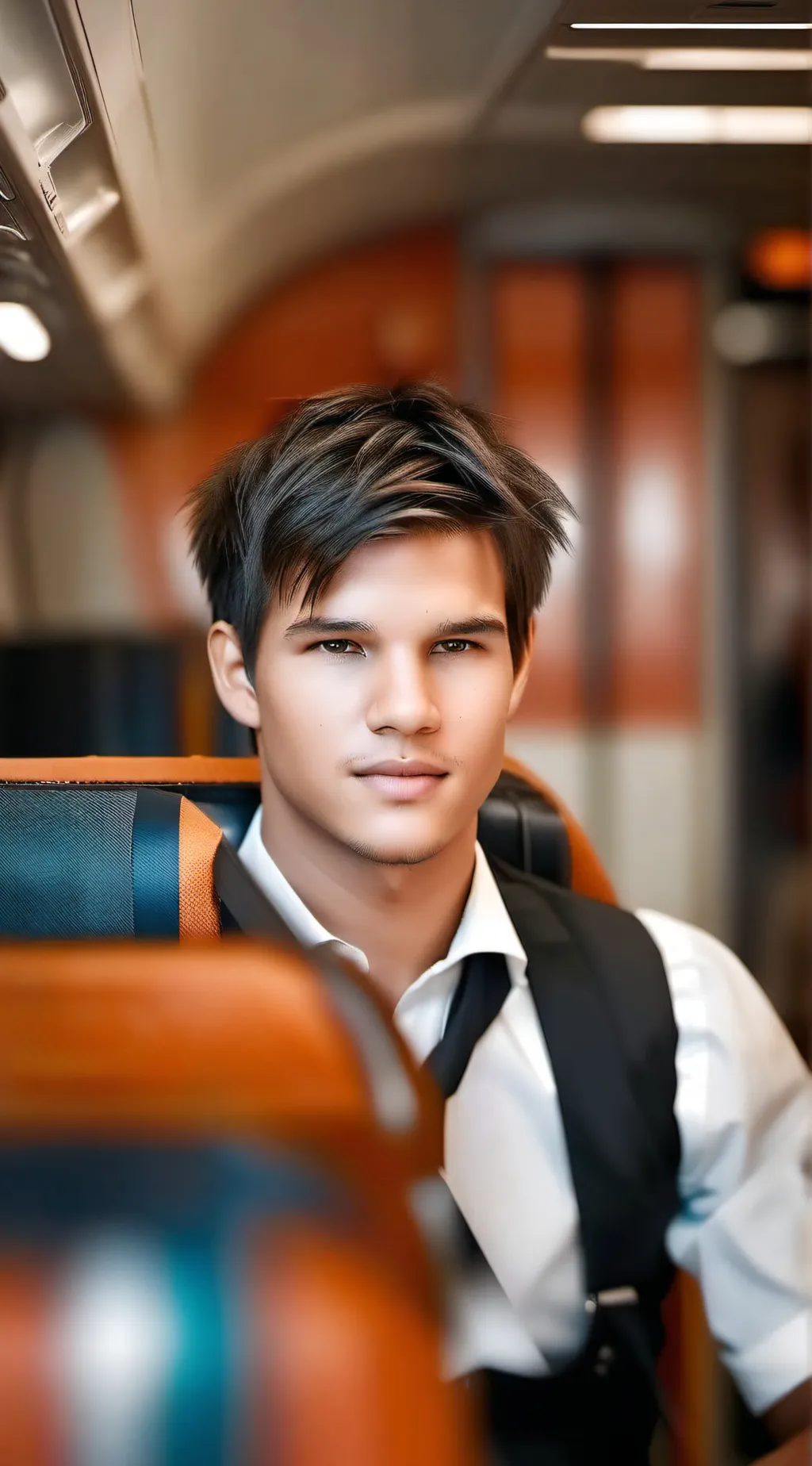 ai character: james Dwight  background