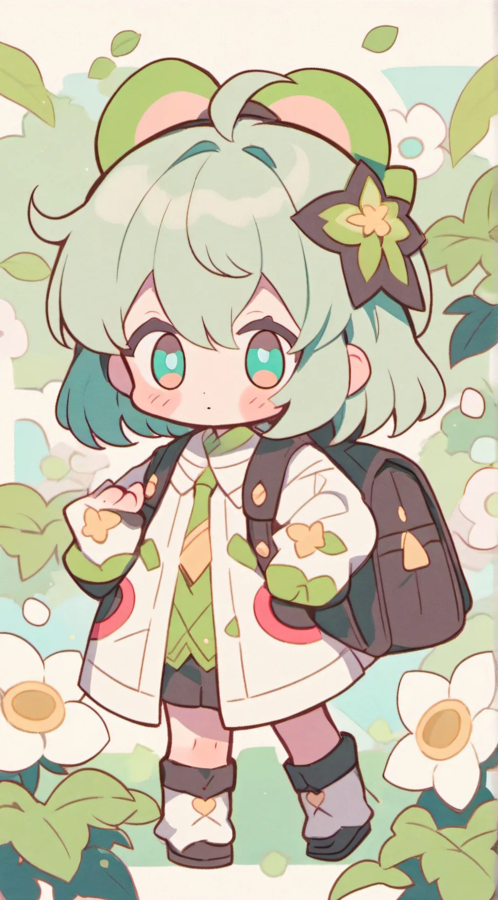 ai character: mha  background