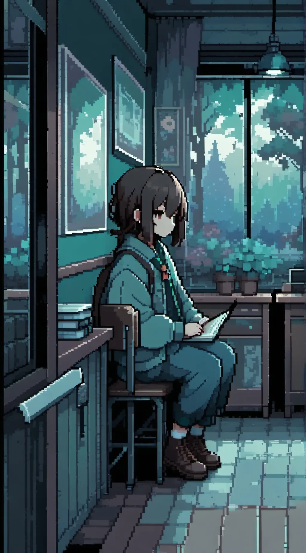 ai character: class 9GY background