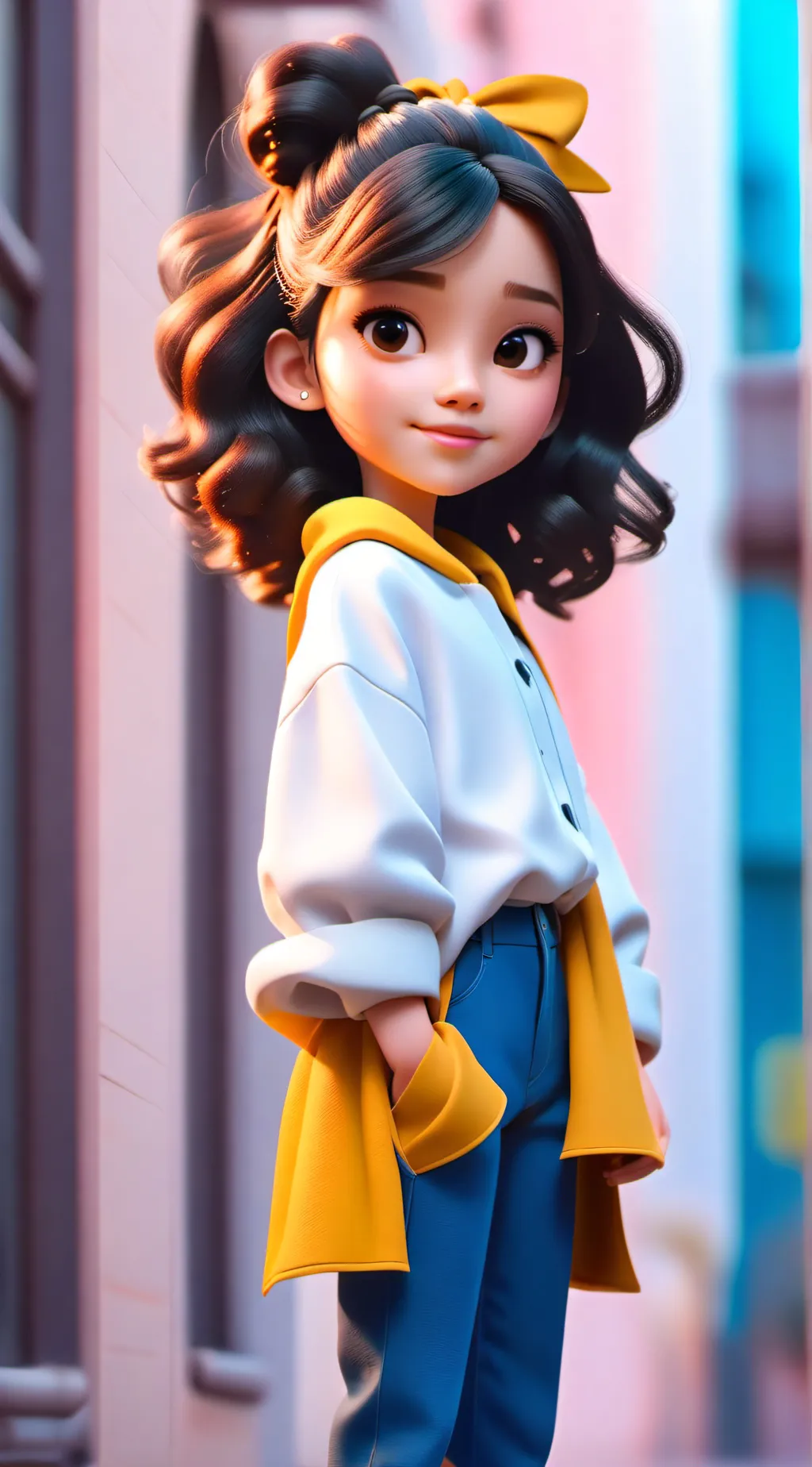 ai character: Leila background