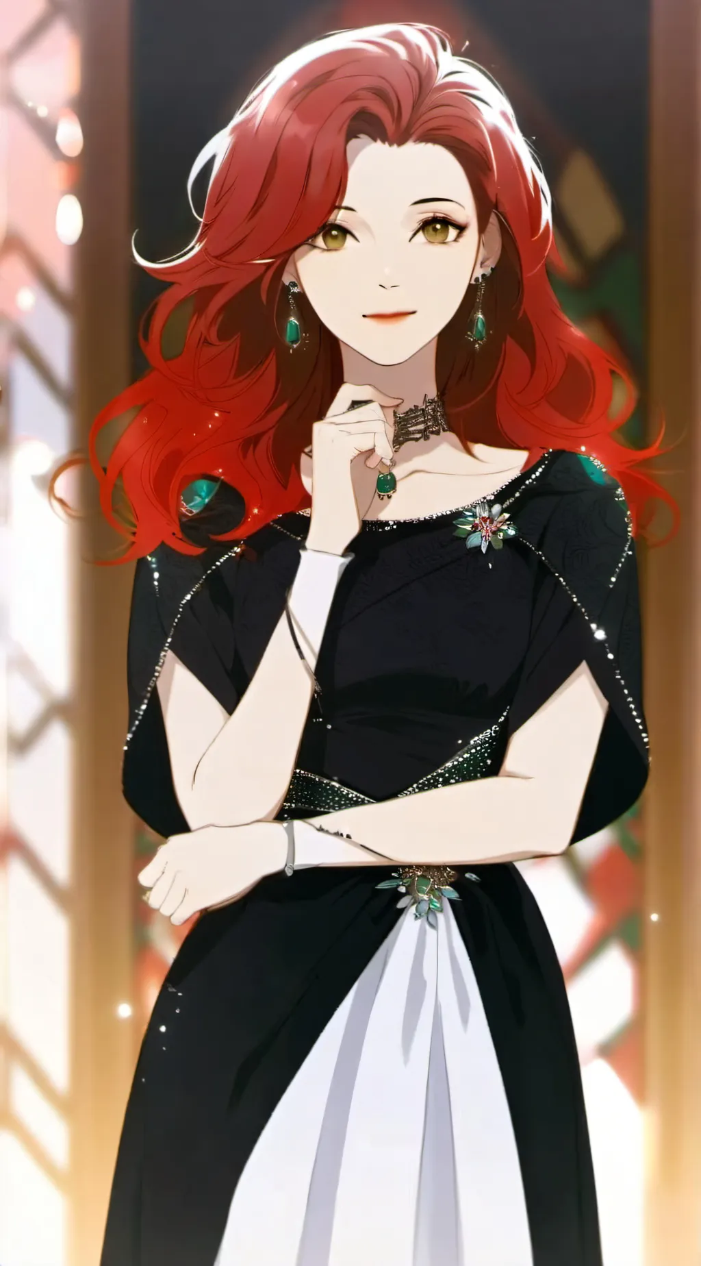 ai character: Ember background