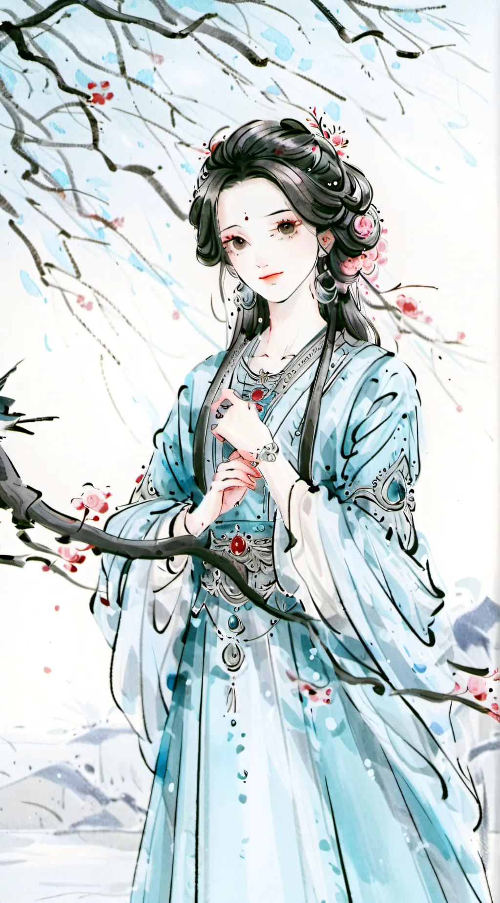 ai character: Aria background