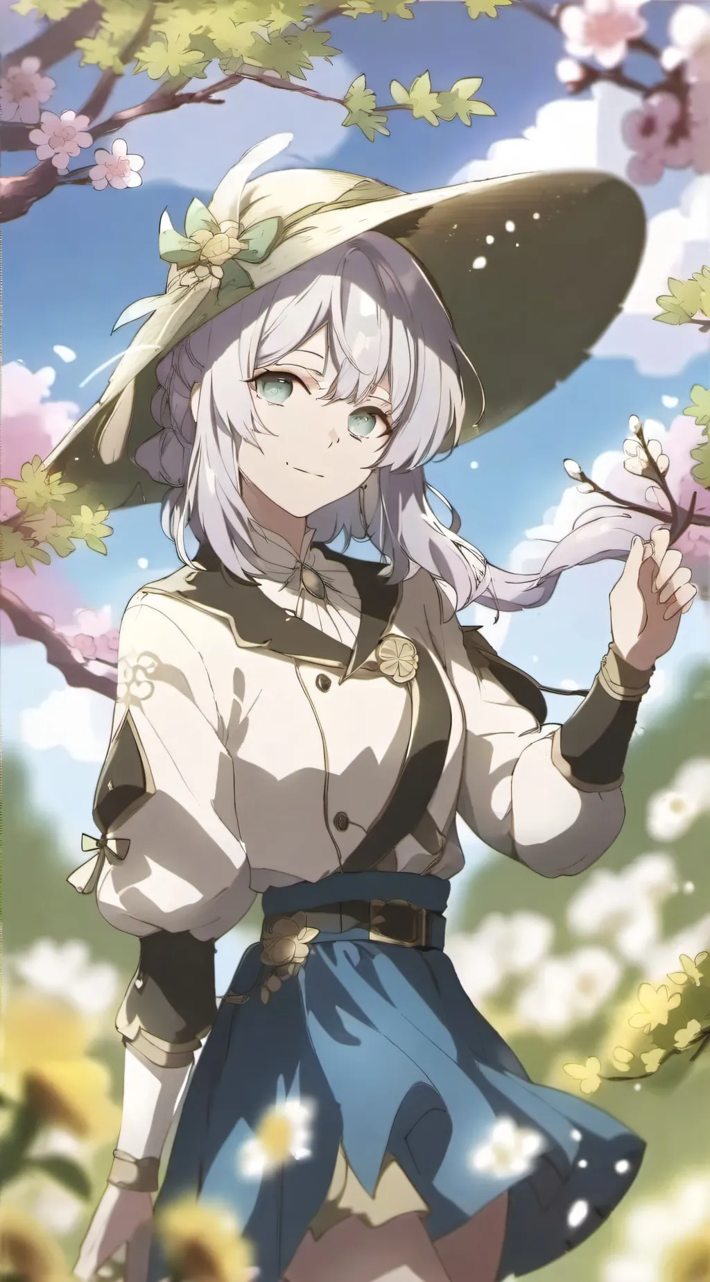 ai character: Ashley background