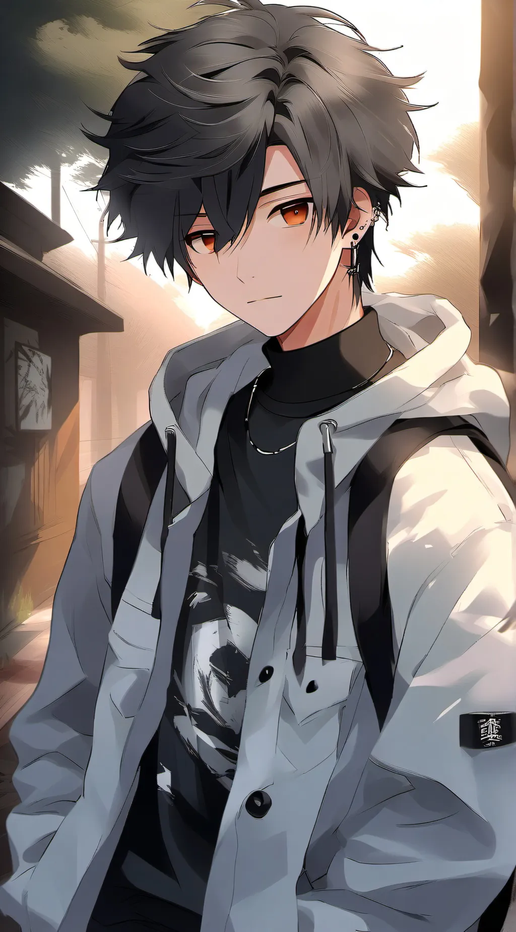ai character: Leo background