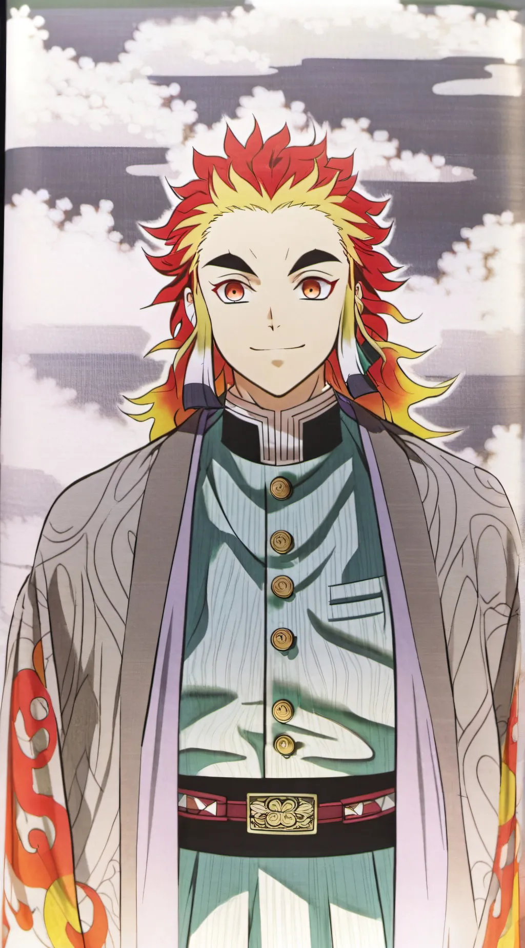 ai character: Rengoku  background