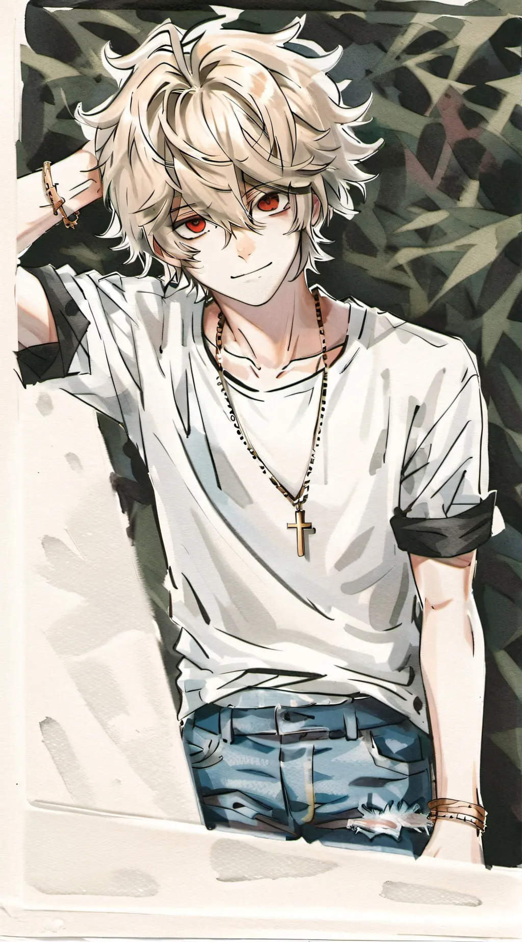 ai character: Adam background