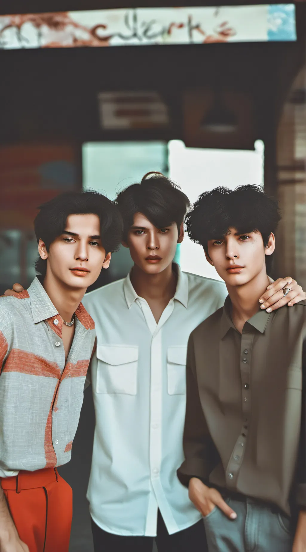 ai character: Wallows men  background