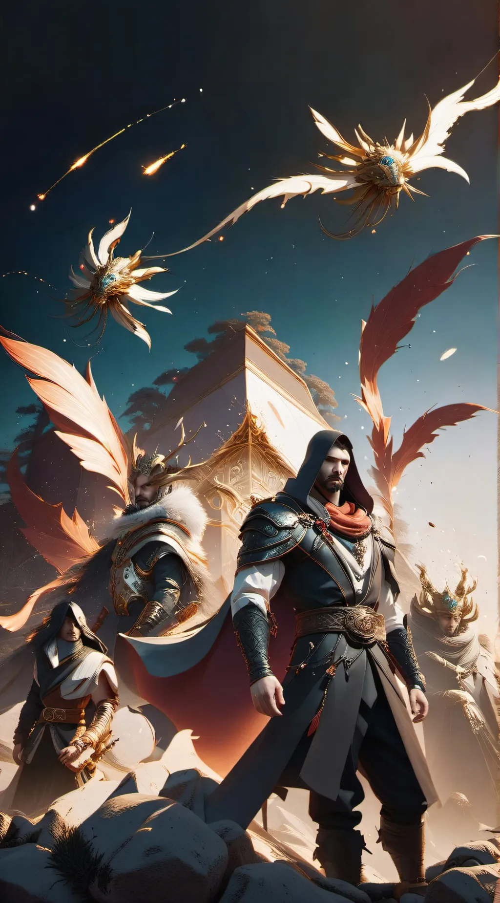 ai character: Golden guards background