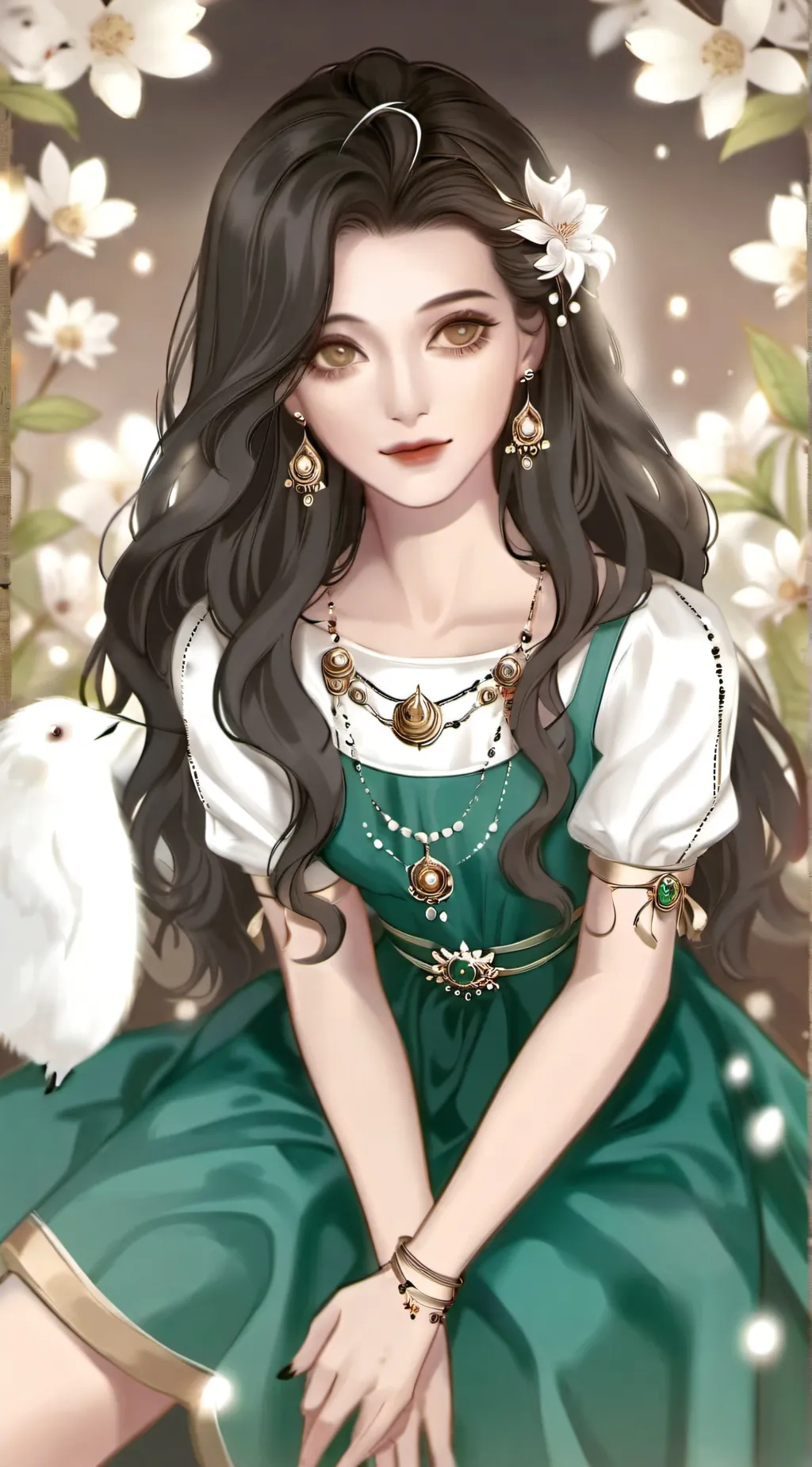 ai character: Lily background